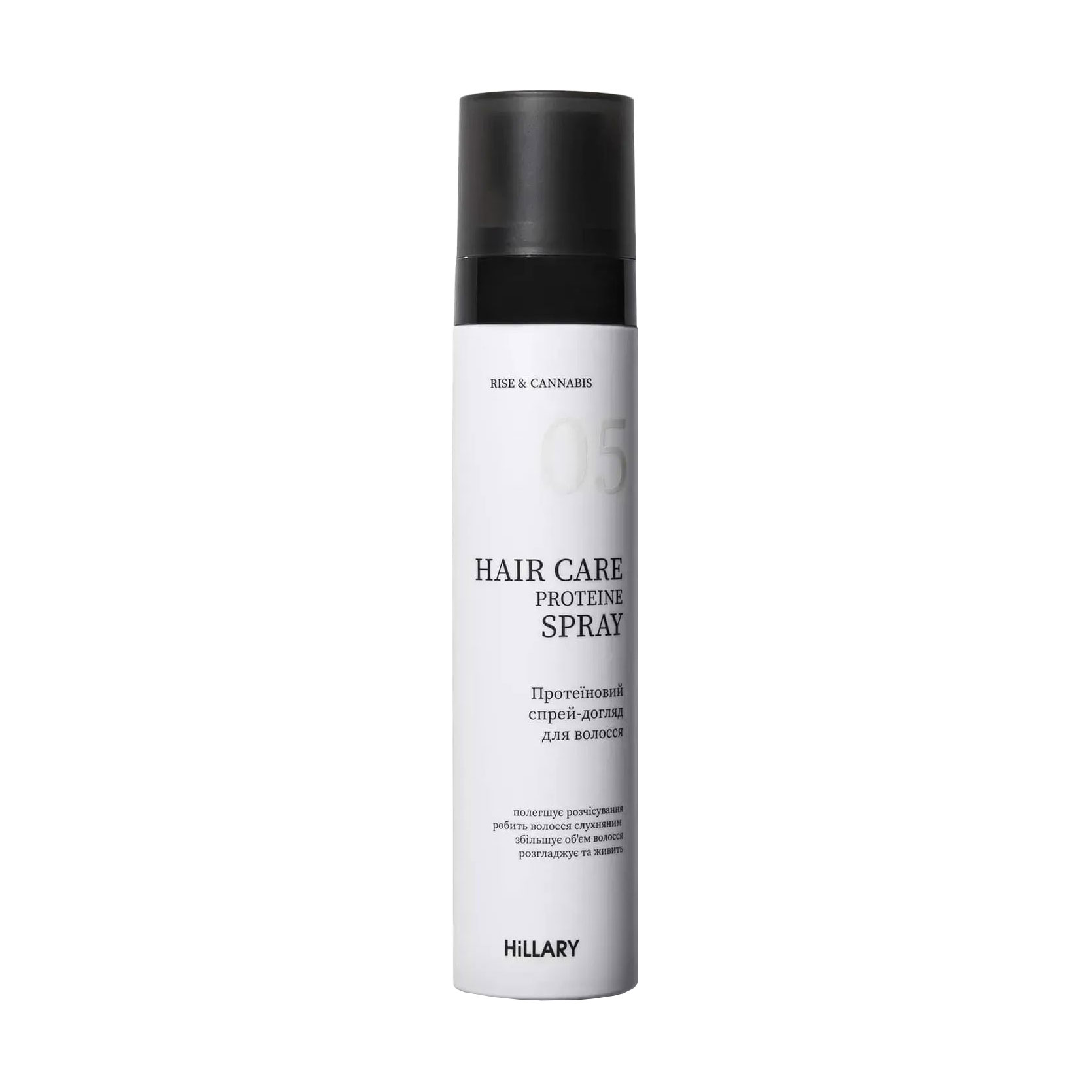 Протеїновий спрей-догляд для волосся Hillary Rise &amp; Cannabis Hair Care Protein Spray, 100 мл